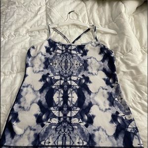 Lululemon Tie Dye Print Racerback Top